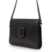 shop authentic vintage second hand Delvaux Black Crossbody at Labellov for the best price