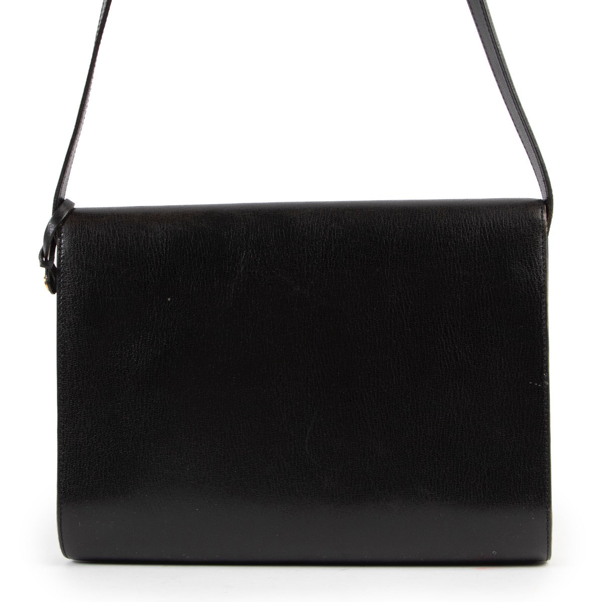 shop authentic vintage second hand Delvaux Black Crossbody at Labellov for the best price