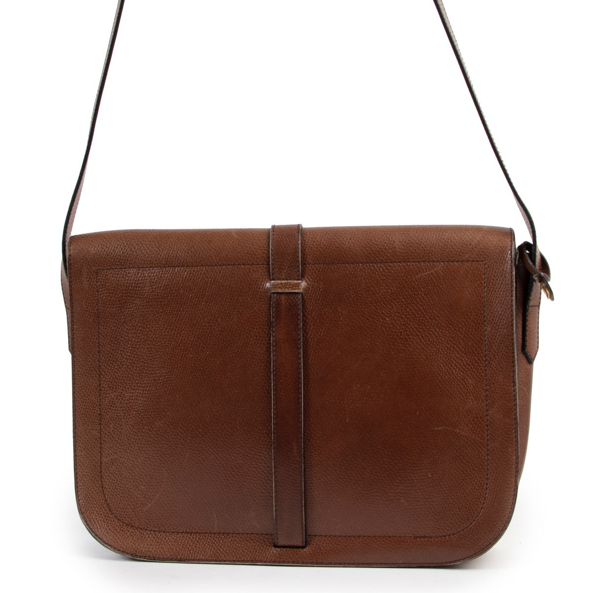 Delvaux Brown Shoulder Bag Buy this 100% authentic item here safely