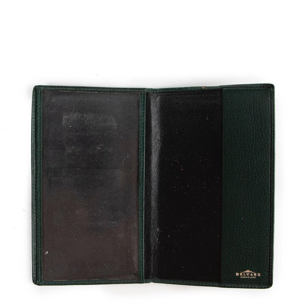 Delvaux Green Agenda Cover Wallet, Delvaux Wallet, Delvaux Agenda Cover Agenda Cover, Delvaux, Green Wallet