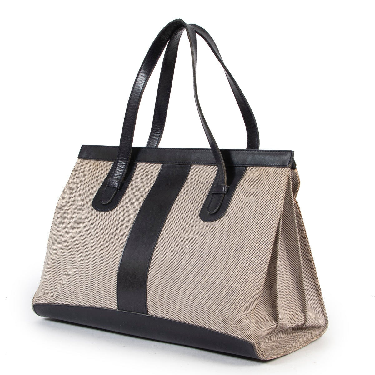 achetez en ligne second main ce vintage sac Delvaux bleu chez label.com