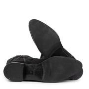 Prada Black Suede Boots - Size 38