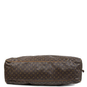 Authentic secondhand Louis Vuitton Monogram Sac Plein Air Long Sports Leather Travel Bag at the right price online shopping safe and secure LaeblLOV vintage webshop luxury brand LabelLOV Antwerp Belgium