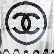 shop 100% authentic second hand Chanel White Cashmere/Silk Scarf on Labellov.com