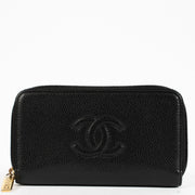 shop 100% authentic second hand Chanel Black Zip Wallet on Labellov.com