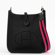 shop 100% authentic second hand Hermès Evelyne 16 Caban/Rose Shocking Clemence PHW on Labellov.com
