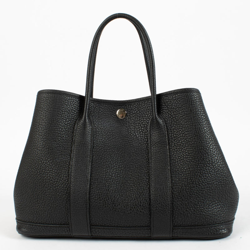 Hermès Garden Party 30 Black Negonda PHW