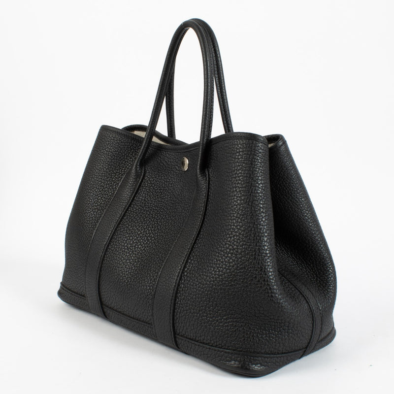 Hermès Garden Party 30 Black Negonda PHW