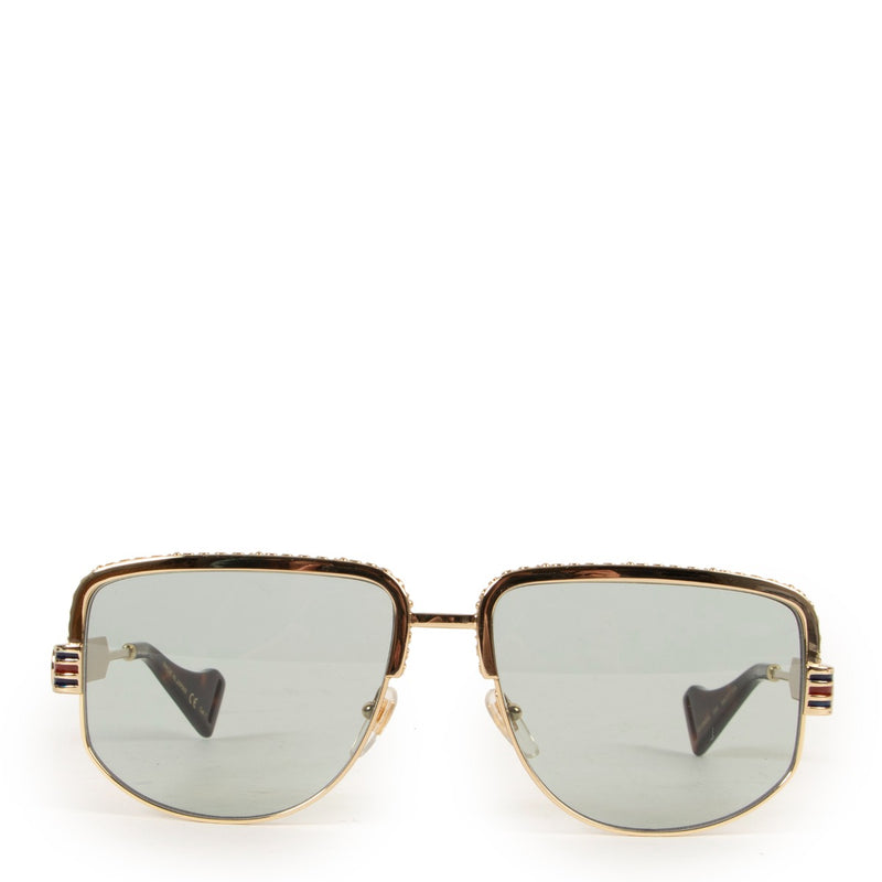 Complete your summer look now with Gucci's pre-loved designer sunglasses, on Labellov.