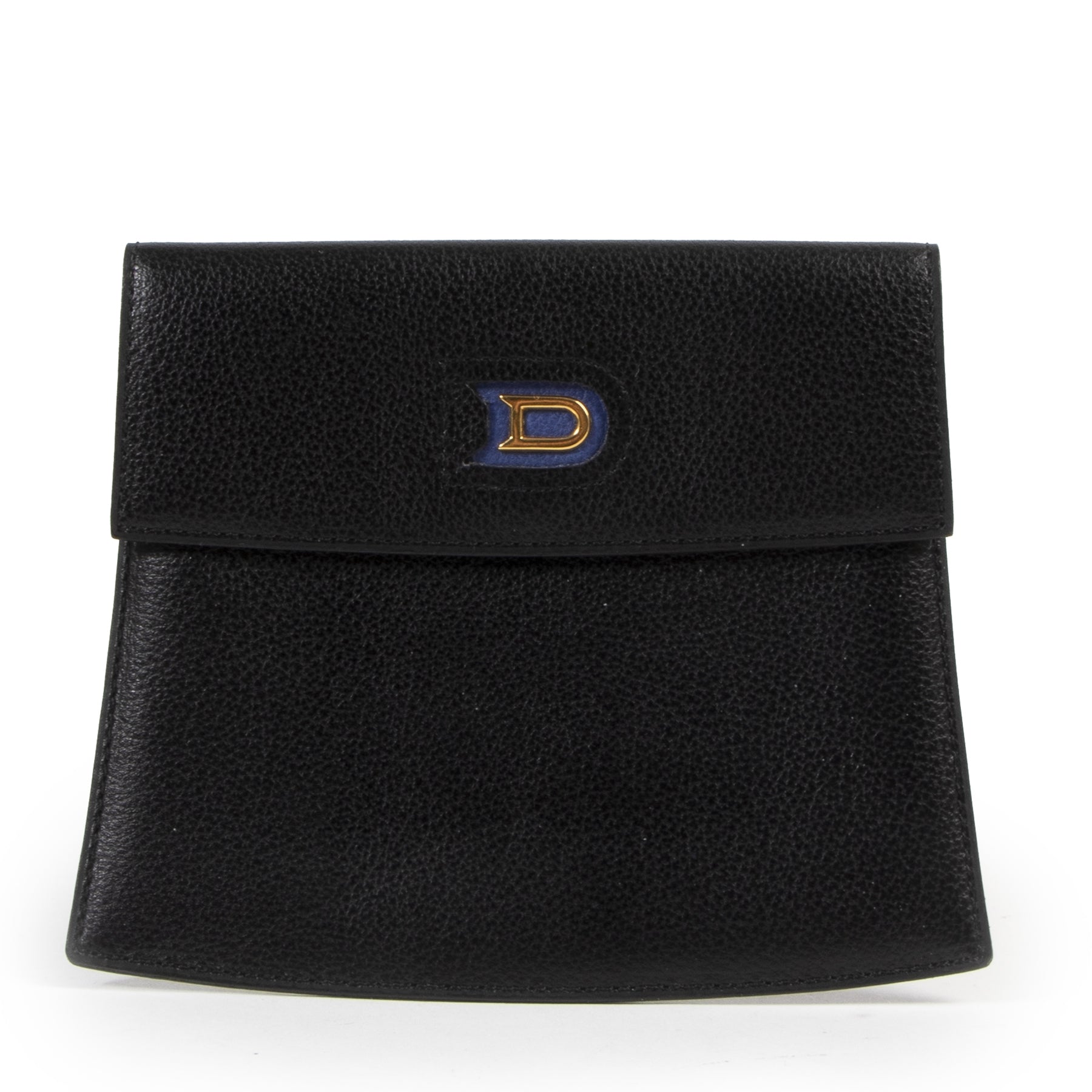 Delvaux Black Leather Wallet