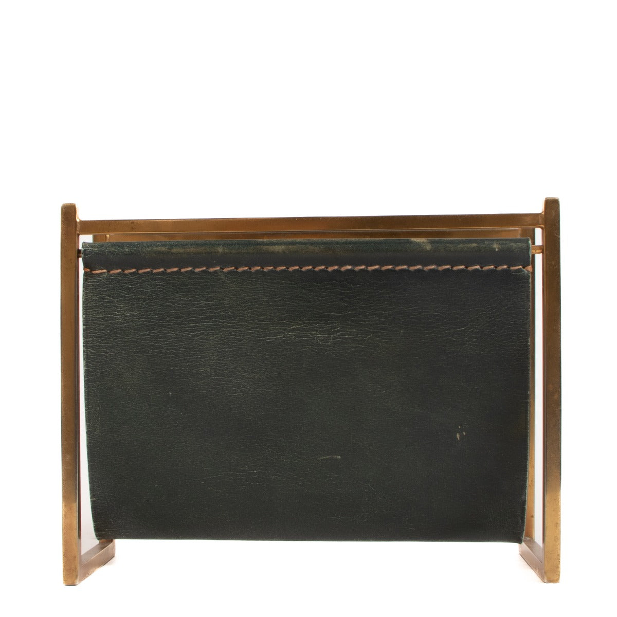Delvaux Deep Green Letter Rack