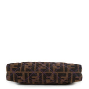 Fendi Zucca Canvas Quilted Pochette Bag