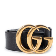 Gucci Black GG Marmont Belt
