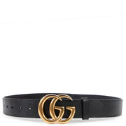 Gucci Black GG Marmont Belt