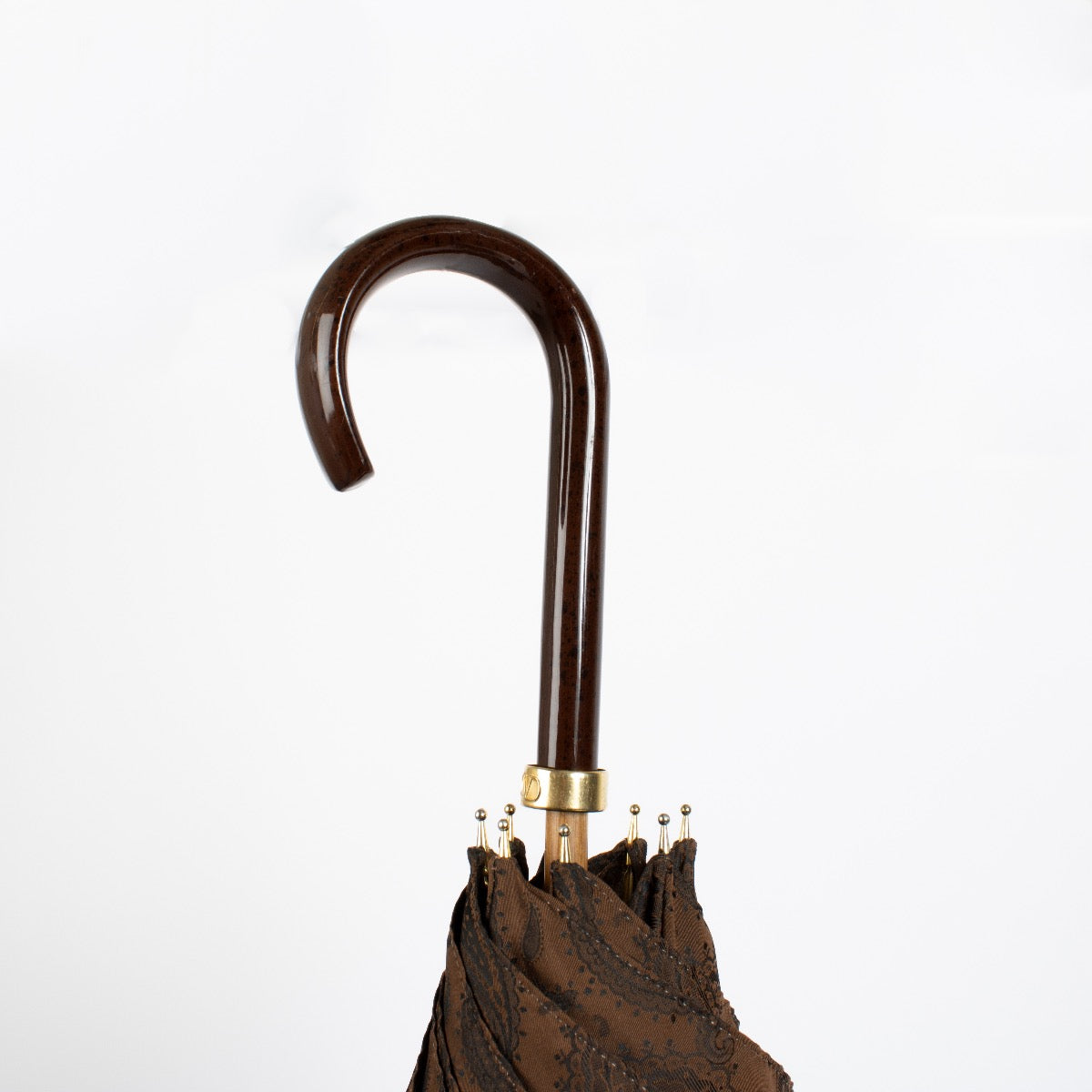 authentic preloved Valentino Brown Vintage Umbrella on Labellov.com