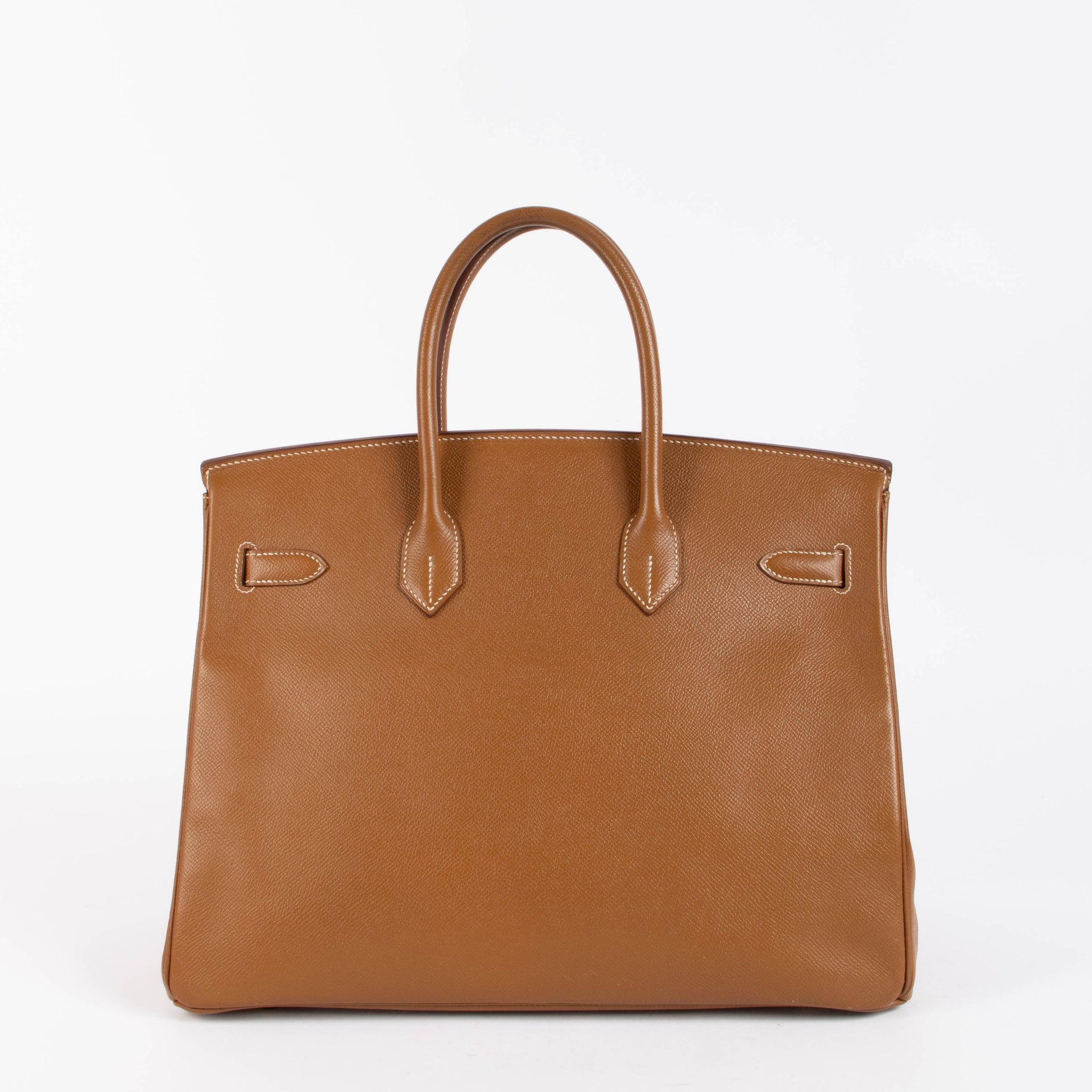 Hermès Birkin 35 Gold Courchevel GHW