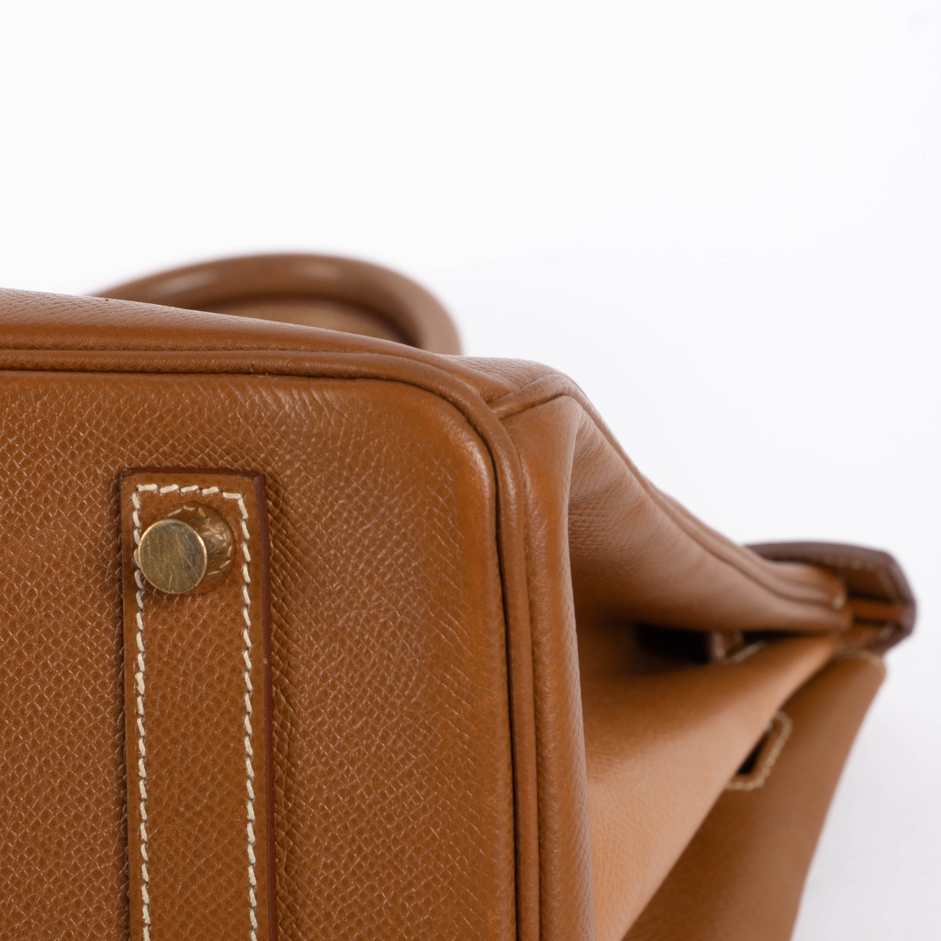 Hermès Birkin 35 Gold Courchevel GHW