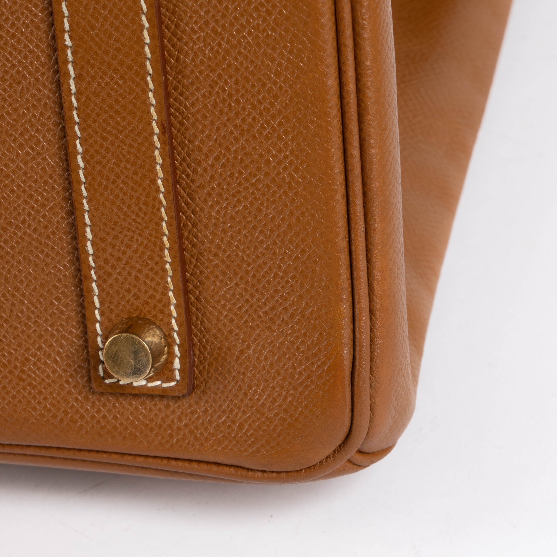 Hermès Birkin 35 Gold Courchevel GHW