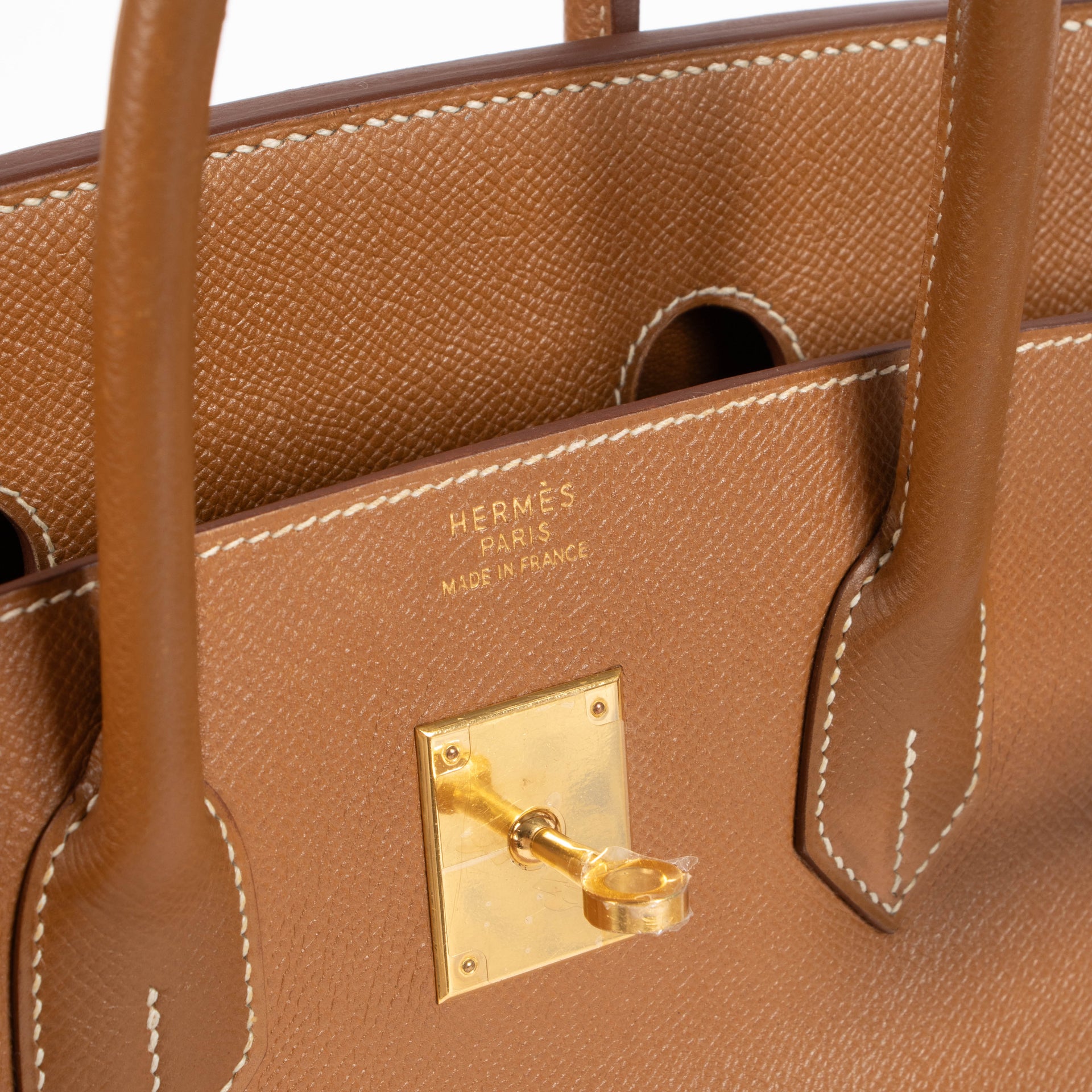 Hermès Birkin 35 Gold Courchevel GHW