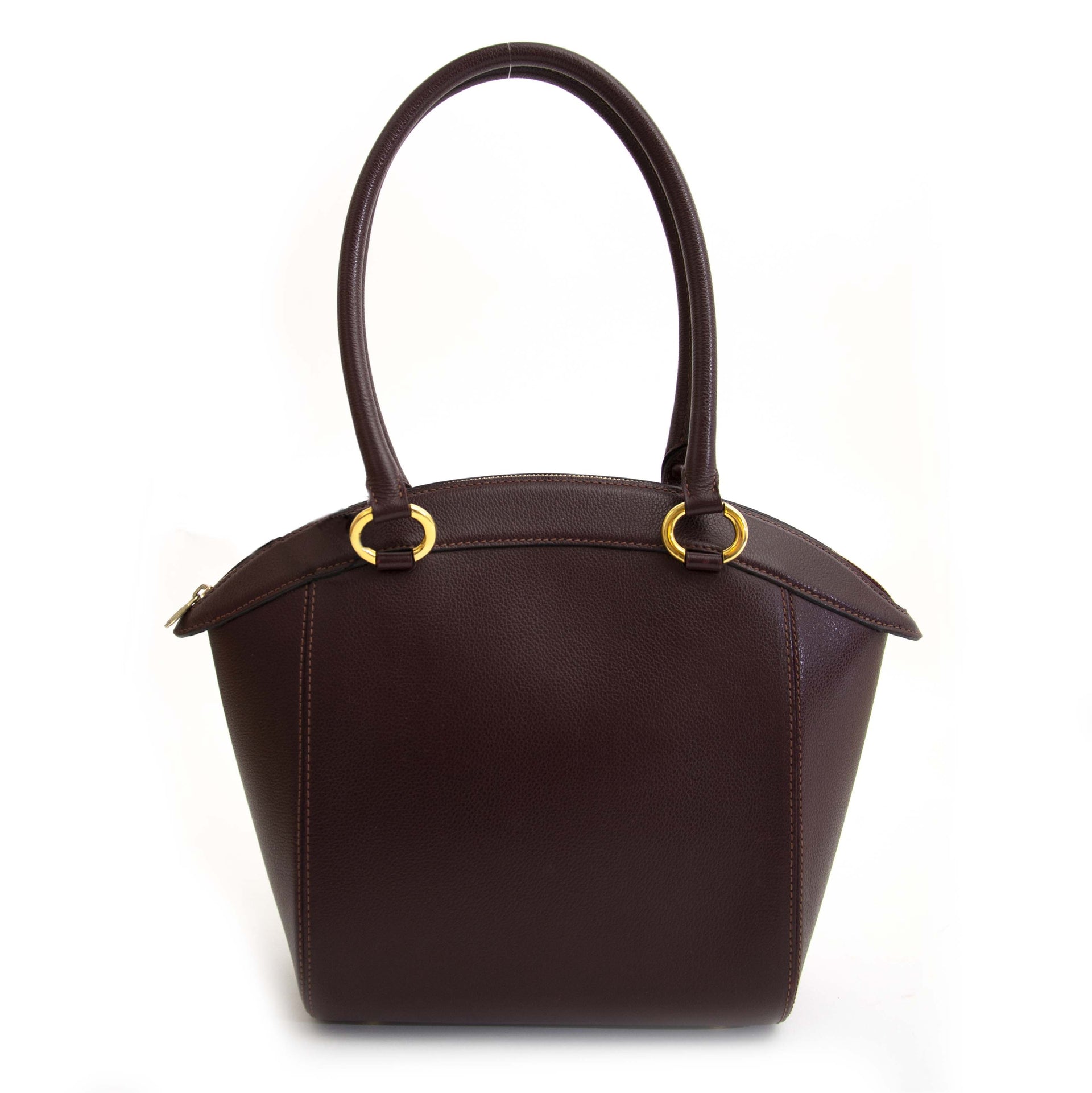 Delvaux Charme Burgundy Top Handle