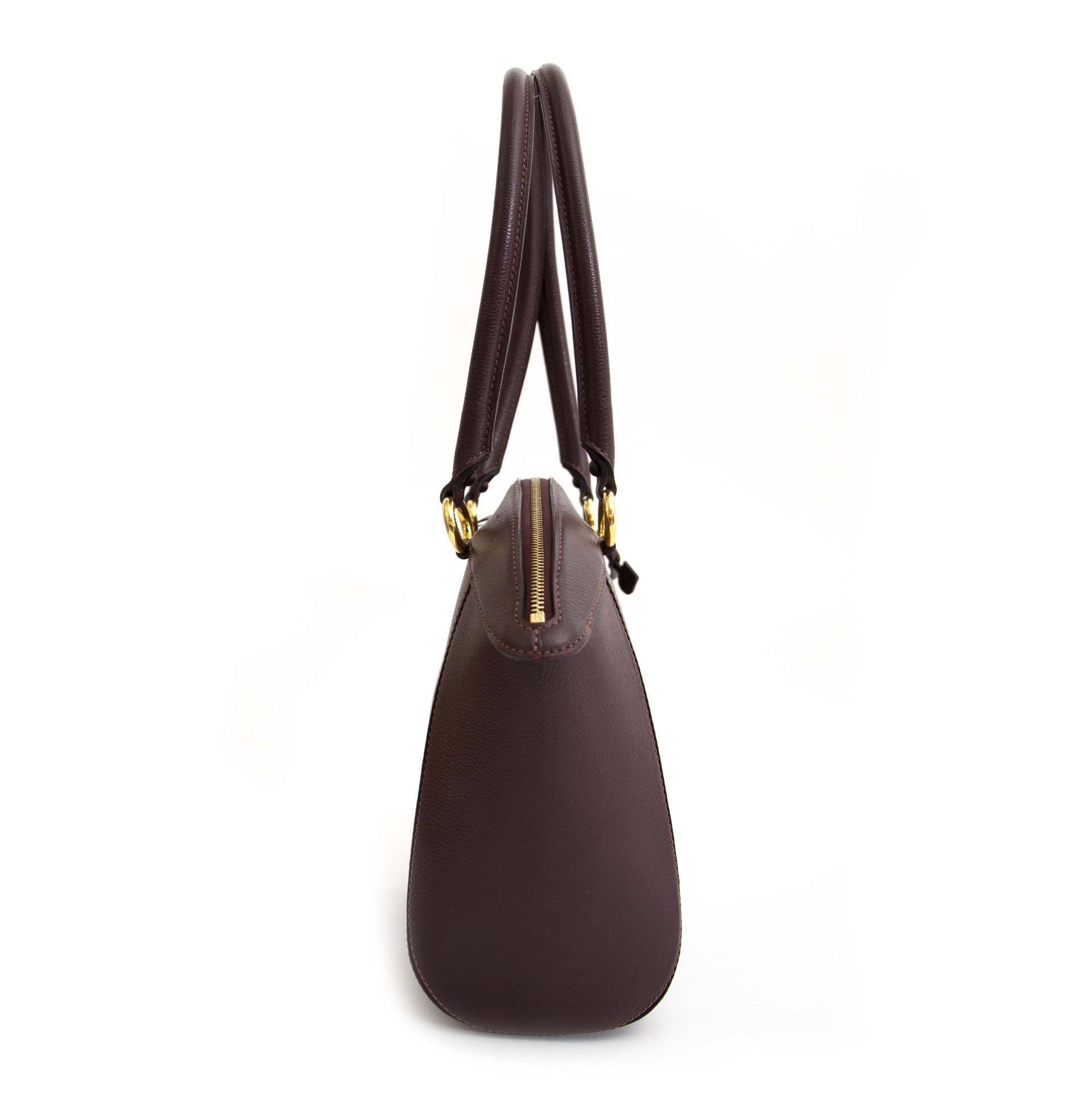 Delvaux Charme Burgundy Top Handle