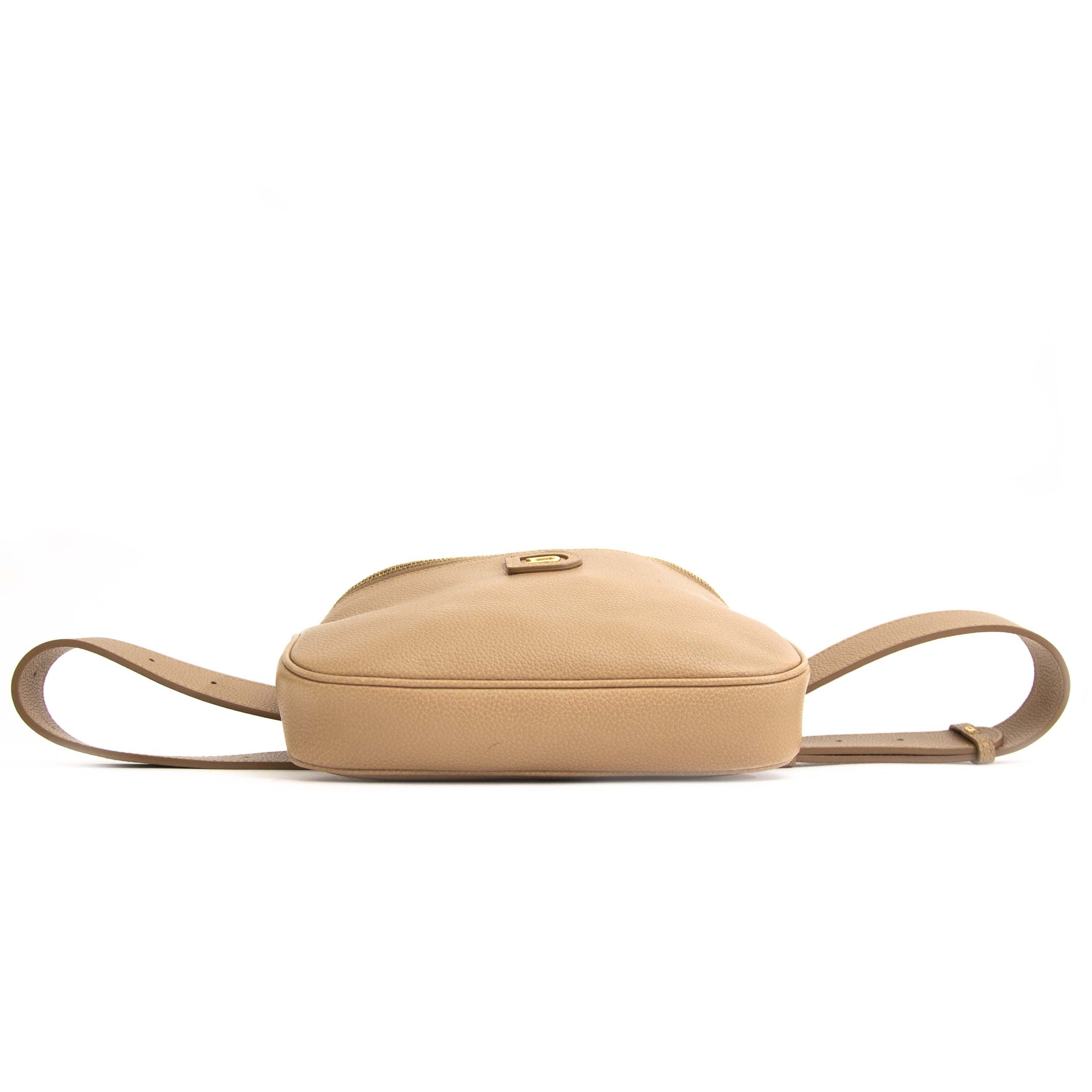 Delvaux Evasion Beige Belt Bag Koop en verkoop tweedehands vintage Delvaux handtassen online Antwerpen België