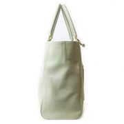 Authentieke tweedehands Delvaux Le Louise Mint Green Shoulder Bag juiste prijs veilig online winkelen LabelLOV webshop luxe merken winkelen Antwerpen België mode fashion