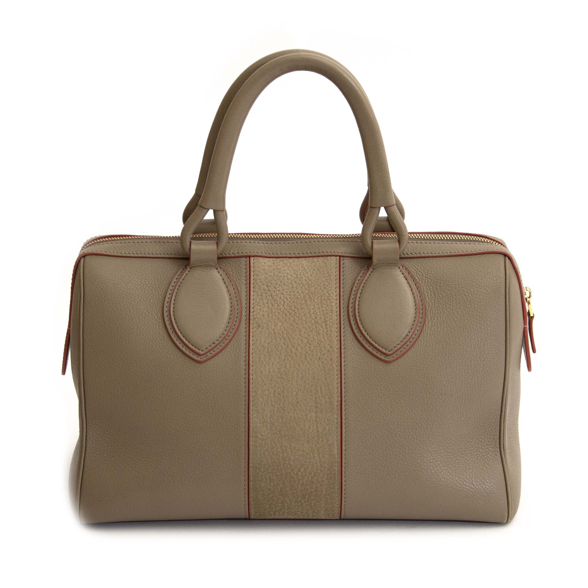 Delvaux Cabas Chic Zip PM Cervo Nubuck HU