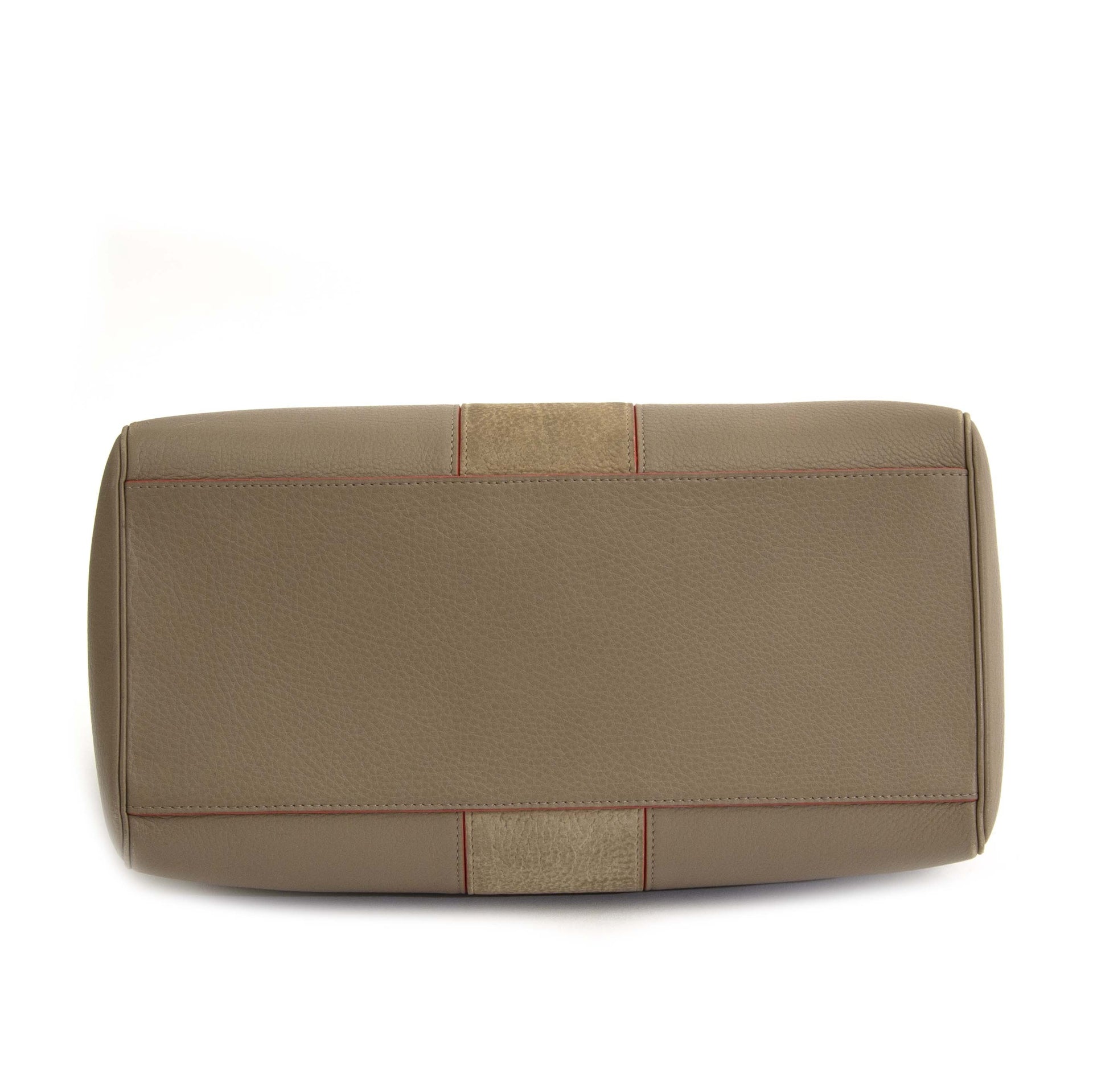 Delvaux Cabas Chic Zip PM Cervo Nubuck HU