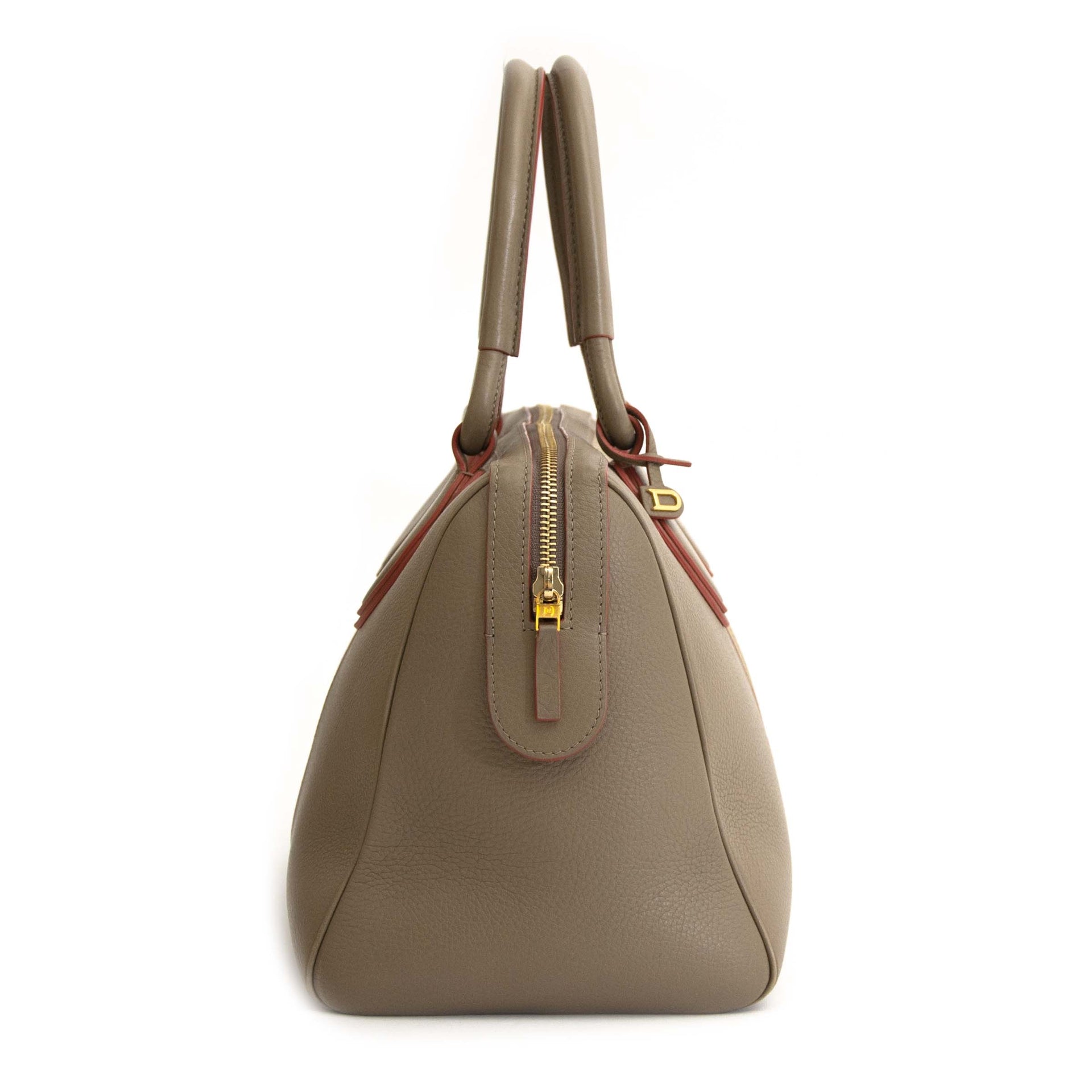 Delvaux Cabas Chic Zip PM Cervo Nubuck HU
