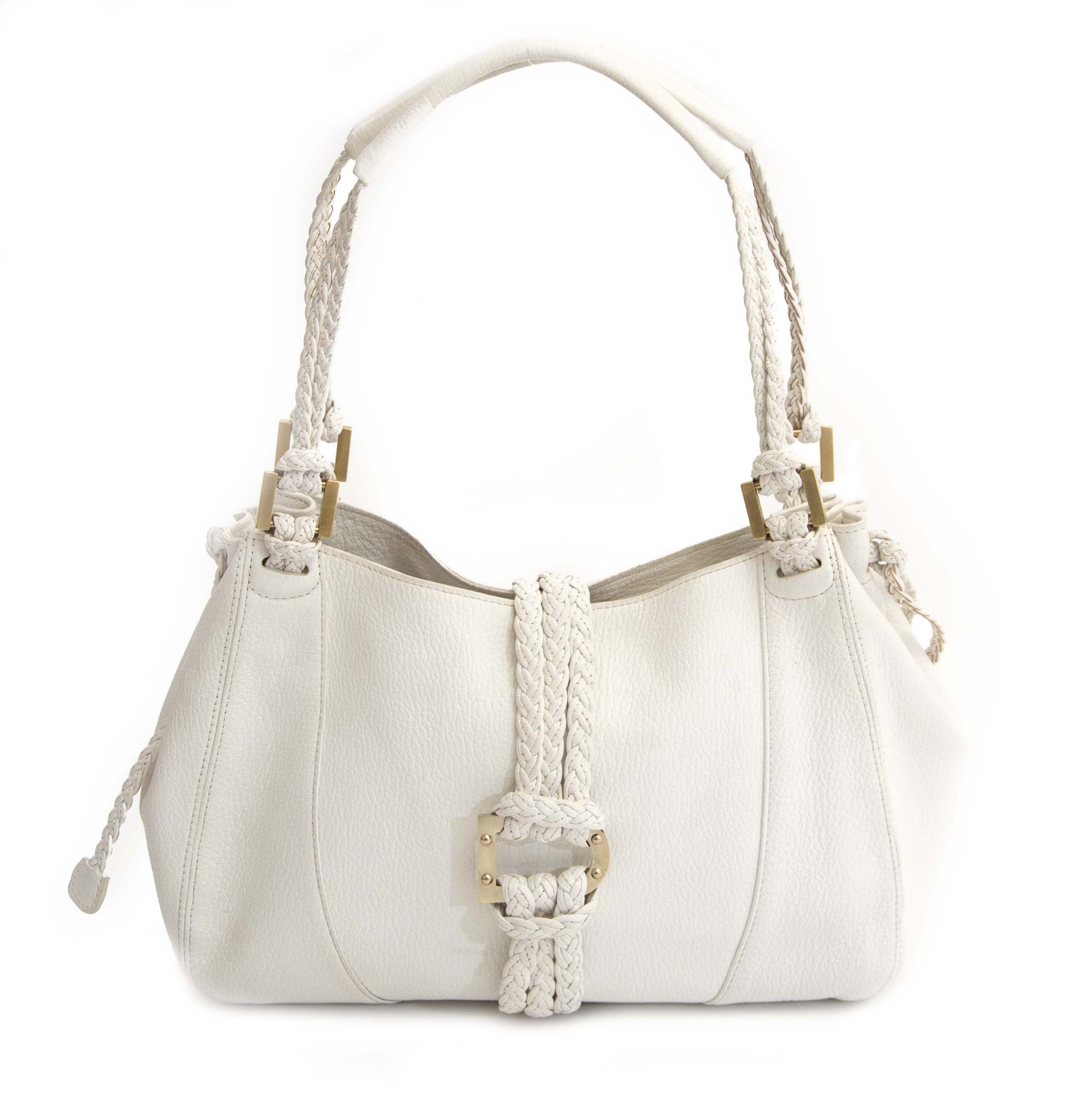 Delvaux Eugène PM Talc Koop en verkoop vintage delvaux antwerpen belgië