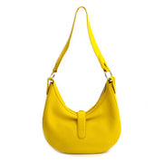 Delvaux Camille PM Chèvre Glacée Souple Yellow for the best price at Labellov