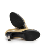 Authentic secondhand Chanel Beige Escarpins Pumps - Size 35,5 designer shoes luxury vintage webshop fashion safe secure online shopping