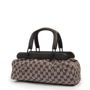 Authentique seconde-main vintage Gucci Gg Monogram Canvas Top Handle Bag achète en ligne webshop LabelLOV
