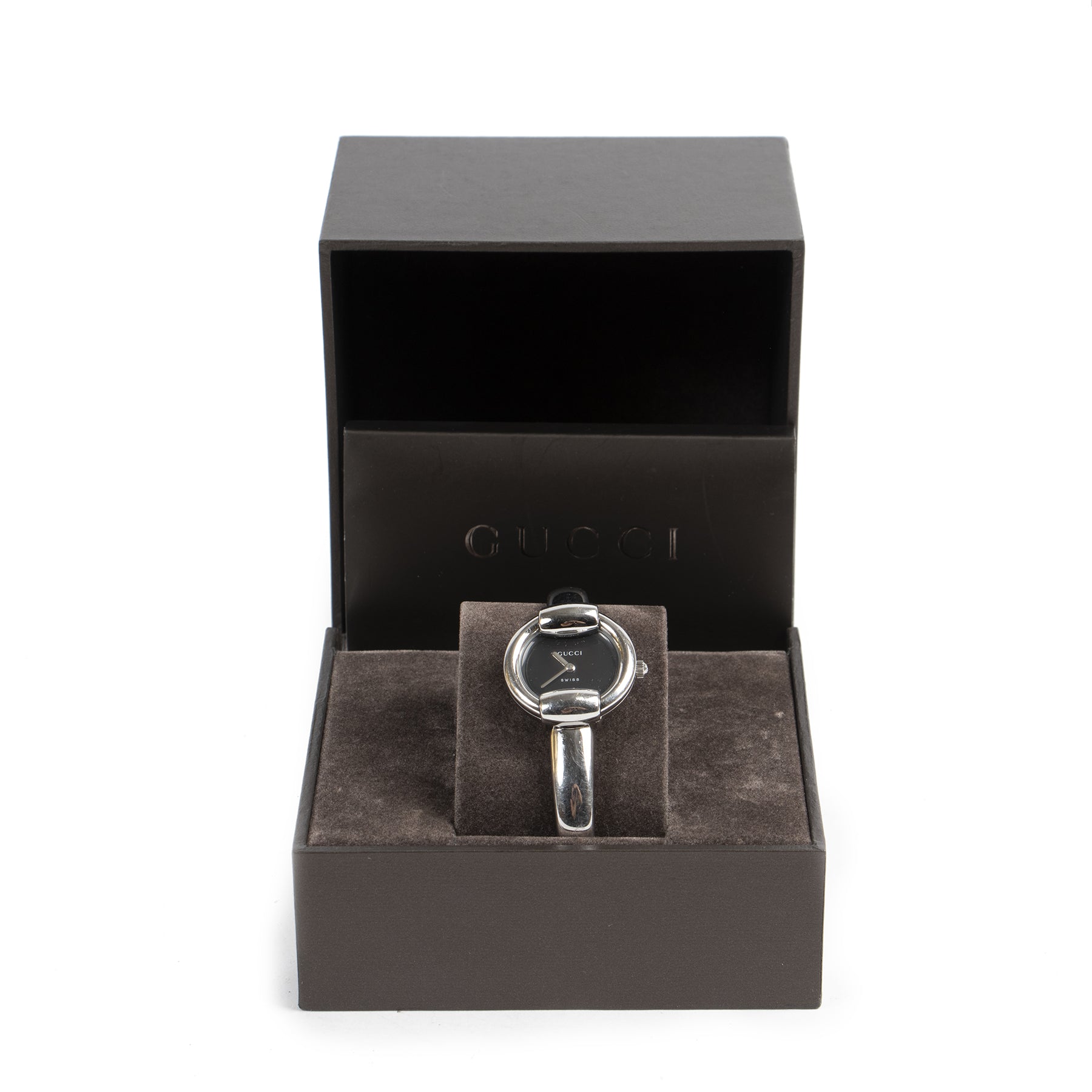 Authentieke tweedehands Gucci horloge juiste prijs veilig online winkelen LabelLOV webshop luxe merken Antwerpen België mode fashion