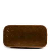 Authentic secondhand Louis Vuitton Brown Vernis Houston Bag designer bags fashion luxury vintage webshop safe secure online shopping