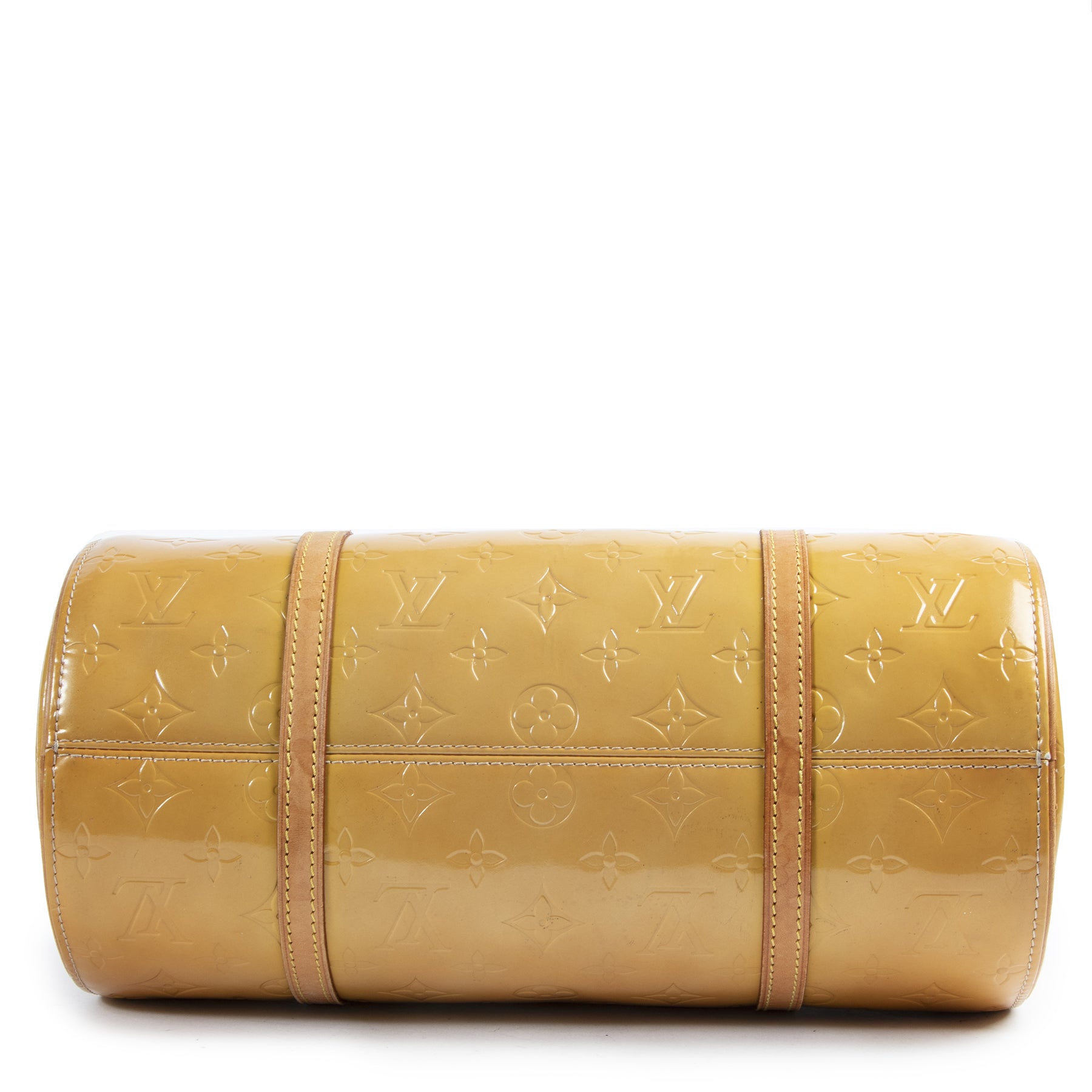 Louis Vuitton Yellow Patent Leather Bedford Bag – Labellov
