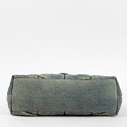 Shop the authentic Saint Laurent Quilted Denim Medium Puffer Bag on Labellov.com