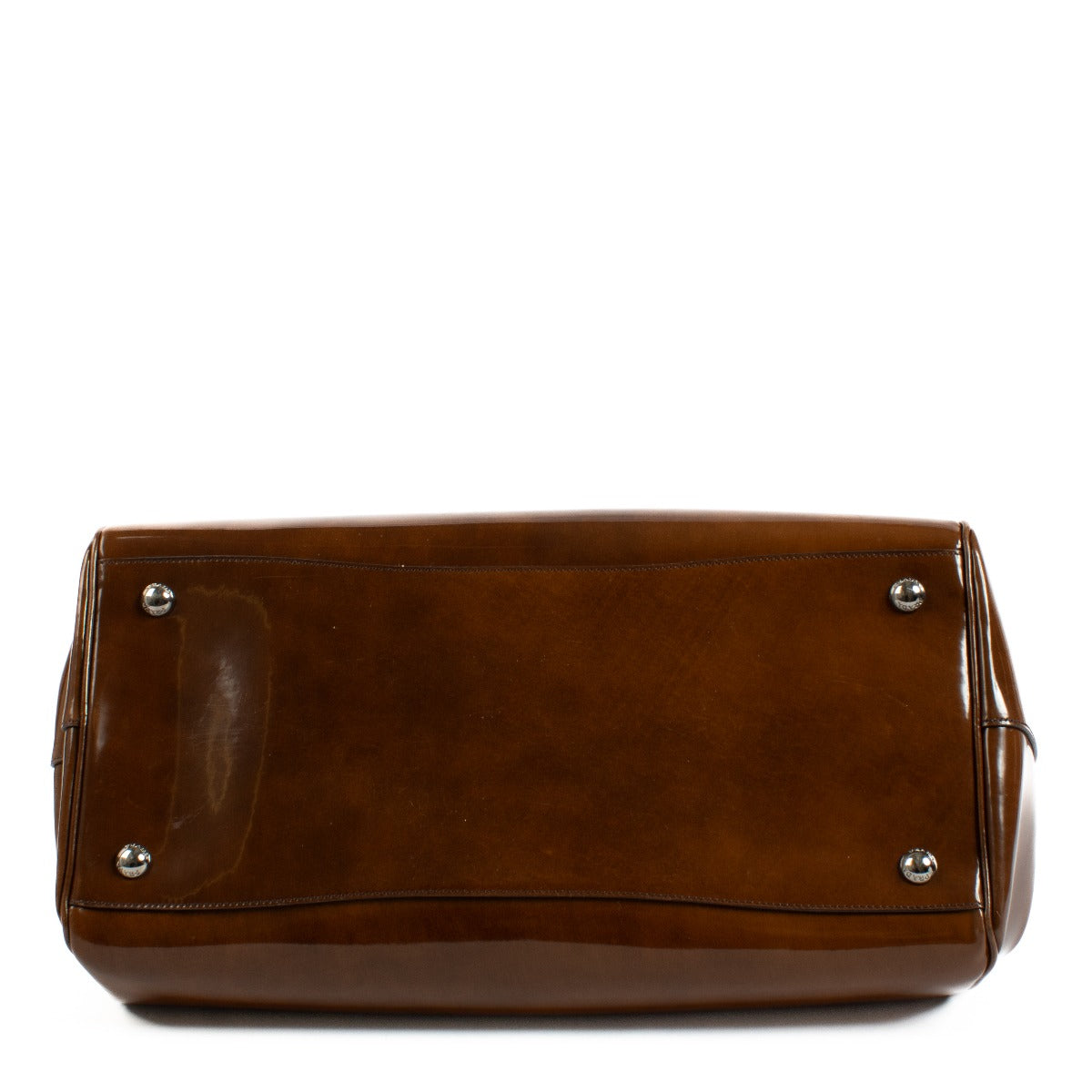 buy 100% authentic pre loved Prada Brown Top Handle Bag on Labellov.com
