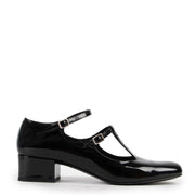 Shops safe online at Labellov in Antwerp this 100% authentic second hand Saint Laurent Black Patent Leather Heels - Size 41