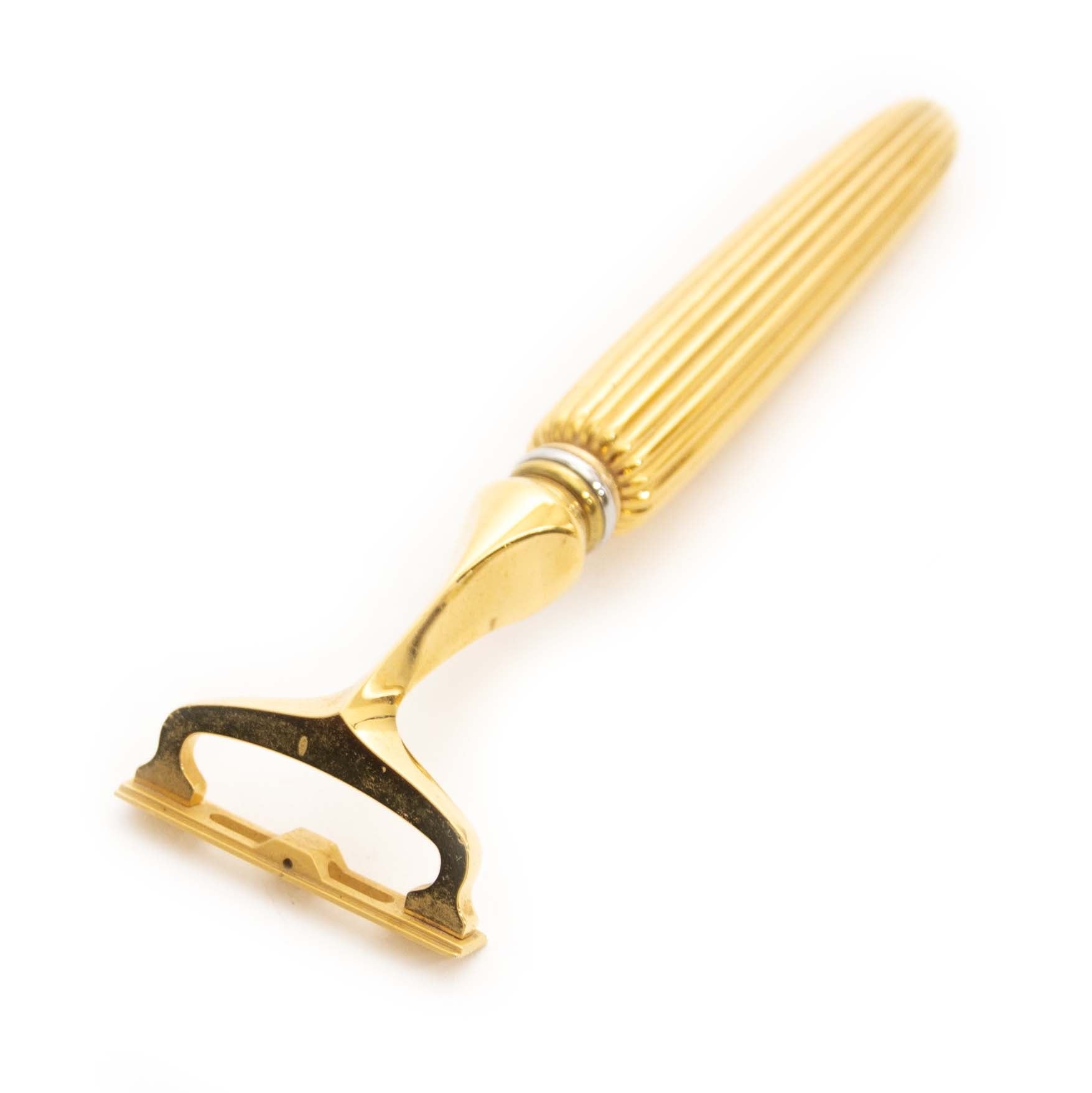 Authentique seconde main vintage Cartier Pasha Shaving Set achète en ligne webshop LabelLOV