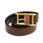 Cartier Reversible Leather Belt Set