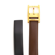 Cartier Reversible Leather Belt Set