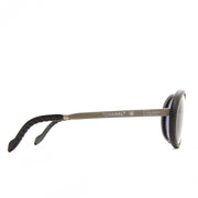 Buy authentic second hand vintage Chanel Oval Sunglasses Black at online webshop LabelLOV