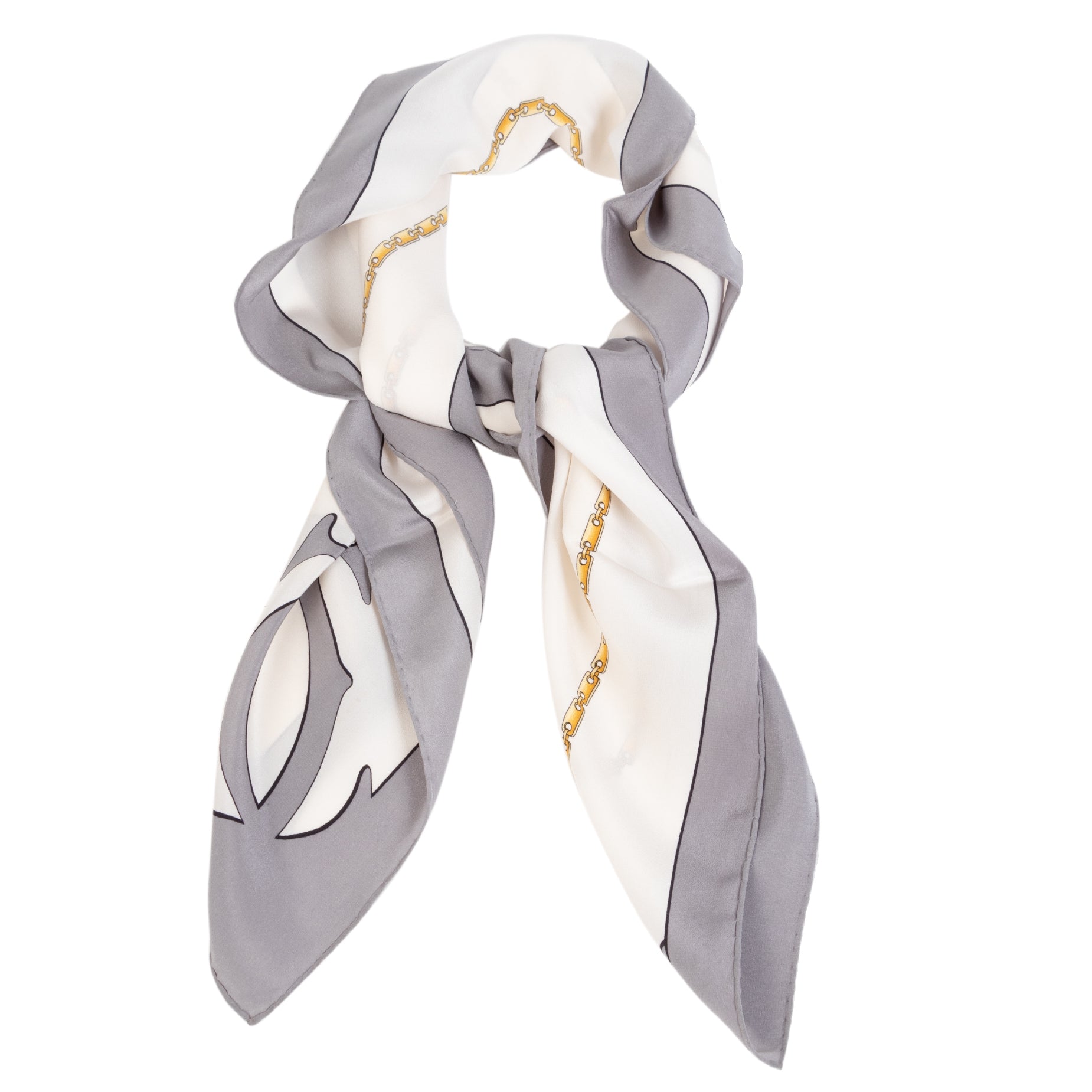 Cartier Paris Silk Foulard/Scarf for the best price at Labellov secondhand luxury in Antwerp
