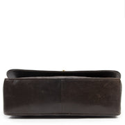 Chanel Vintage Brown Quilted Flap Bag pour le meilleur prix chez Labellov