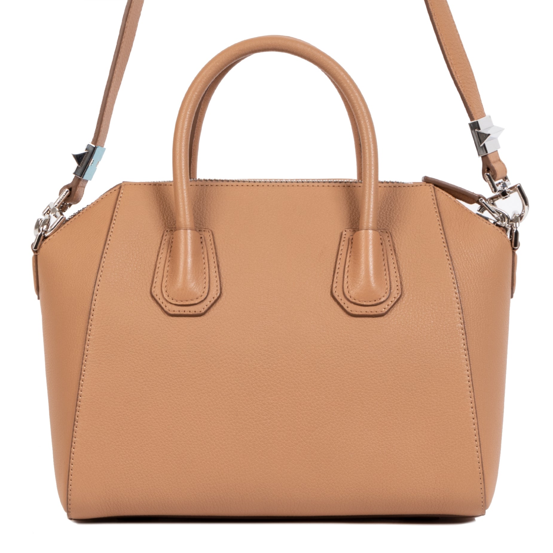 Givenchy Antigona Beige Small Leather Bag pour le meilleur prix chez Labellov à Anvers