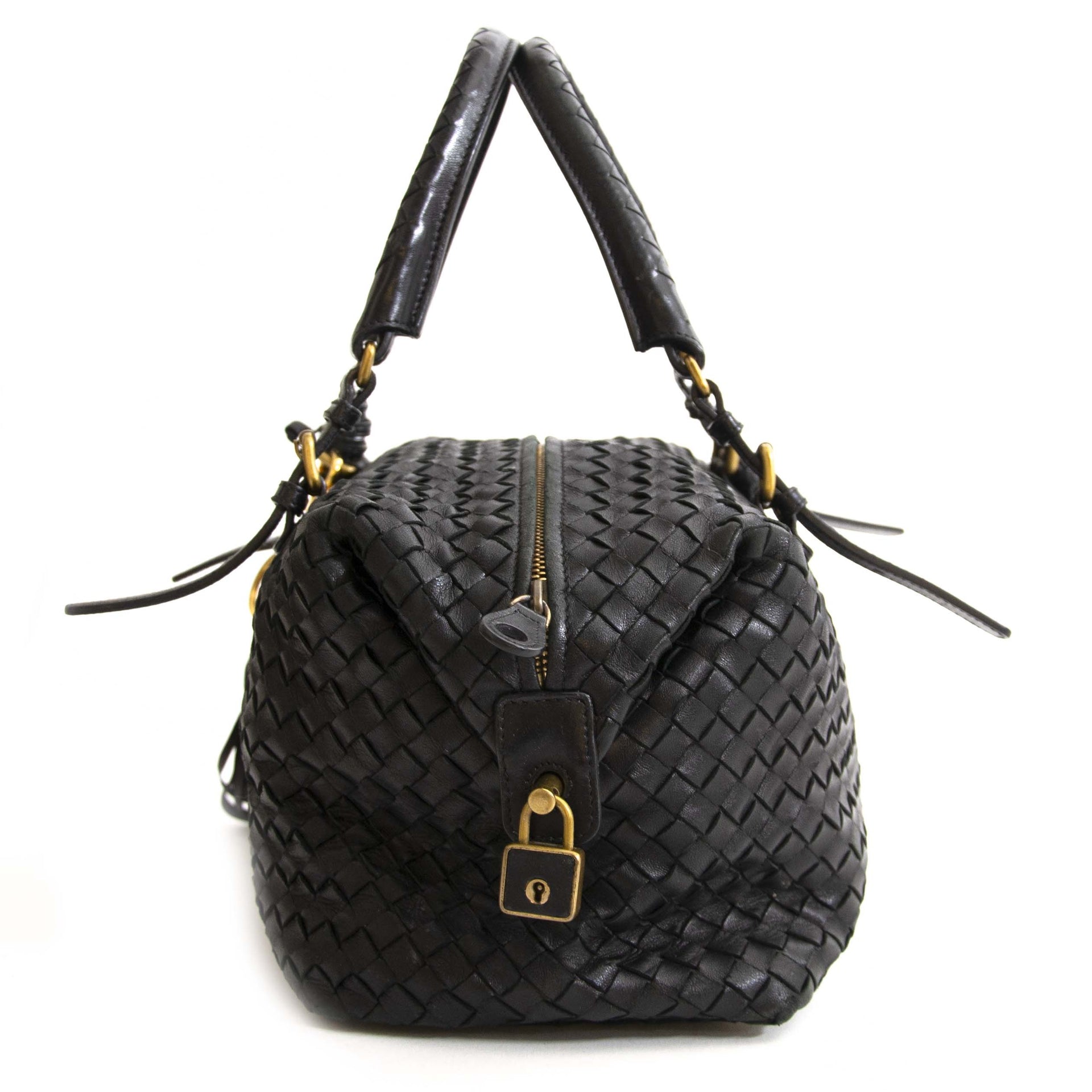 Sac Montaigne Bottega Veneta en Nappa Intrecciato Noir