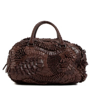 shop 100% authentic second hand Bottega Veneta Brown Intrecciato Karung Chantilly Bag on Labellov.com