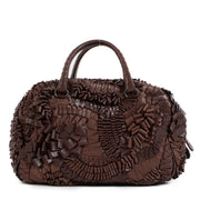 Bottega Veneta Fall/Winter 2009 Brown Intrecciato Karung San Marco Bag Limited Edition
